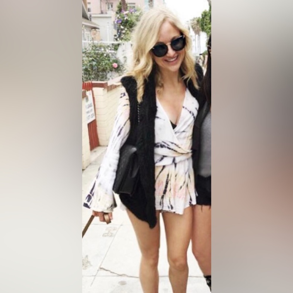 Blue life romper